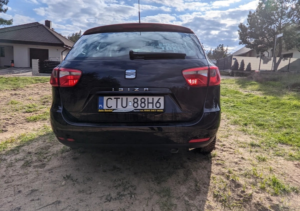 Seat Ibiza cena 18500 przebieg: 156640, rok produkcji 2010 z Tuchola małe 254